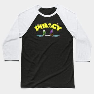 Piracy Baseball T-Shirt